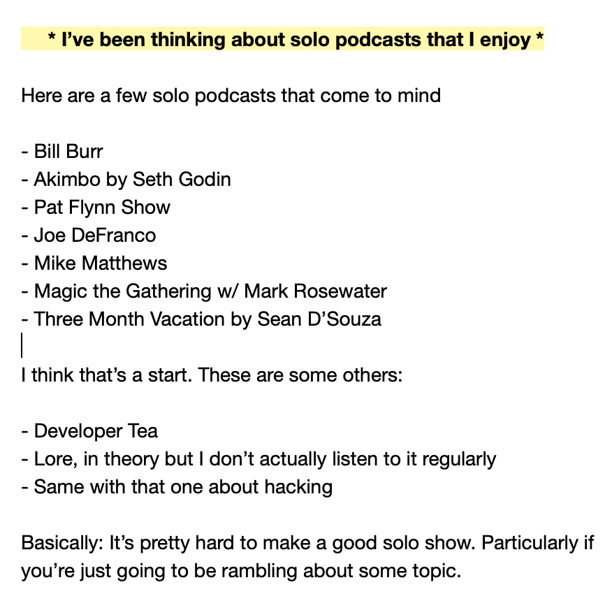 solo-podcasts
